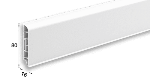 Плинтус напольный округлый