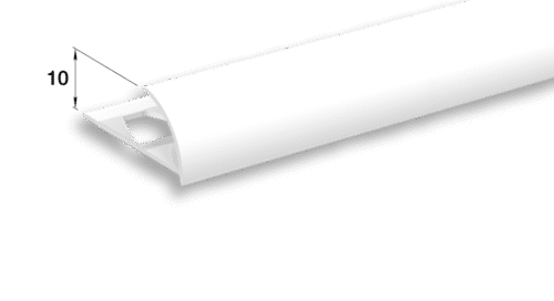 Раскладка наружная для плитки 10 мм