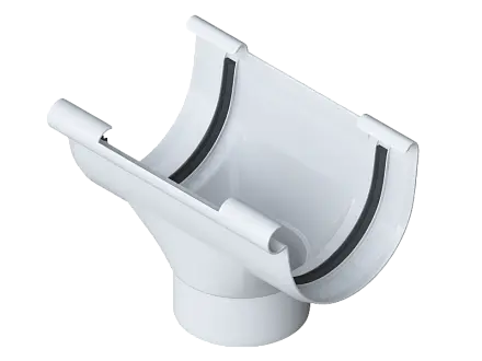 Воронка, ПВХ, серия Элит, цвет Белый