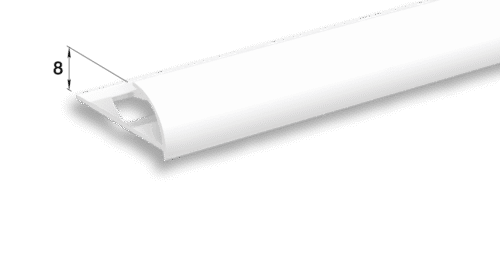 Раскладка наружная для плитки 8 мм