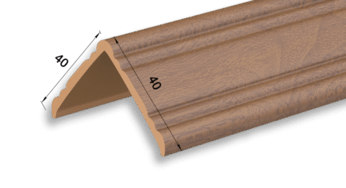 Угол наружный фигурный