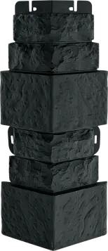 НАРУЖНЫЙ УГОЛ КИРПИЧ АНТИК ЭКО, ЦВЕТ ГРАФИТ