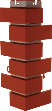 НАРУЖНЫЙ УГОЛ КИРПИЧ КЛИНКЕРНЫЙ, ЦВЕТ ТЕРРАКОТОВЫЙ