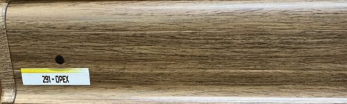 Плинтус ПВХ напольный Орех