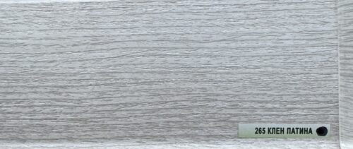 Плинтус напольный Деконика 85 Клен Патина