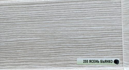 Плинтус напольный Деконика 85 Ясень Бьянко