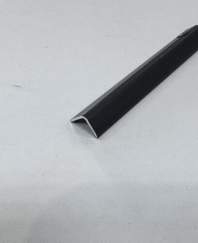 Уголок металл округлый 10х10 Муар серый 21 Лука