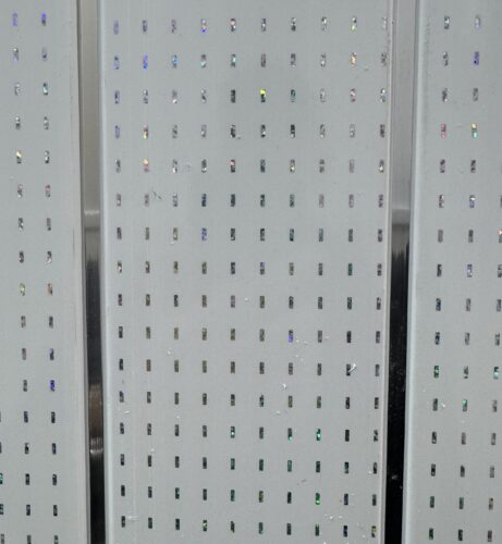 Панель ПВХ Штрих белый 3м 20Н-1-16